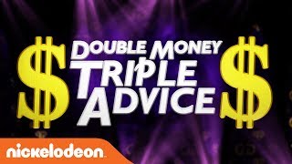 Double Money, Triple Advice 2 w/ Double G, Bunny, & Ruthless | Game Shakers | Nick