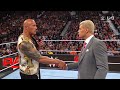 Full Segment: The Rock LEAVES WWE - Raw 4/8/2024