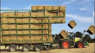 World Amazing Modern Agriculture Equipment and Mega Machines: Hay Bale Handling Tractor, Loade #ALN
