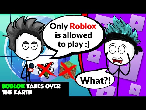 What if Roblox takes over the Earth