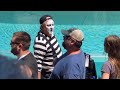 Hysterical Tom the mime | Famous Seaworld Mime