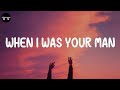 Bruno Mars - When I Was Your Man (Lyric Video) | John Legend, Sam Smith,...