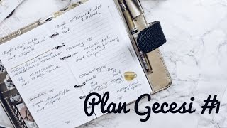Plan Gecesi #1 | Benimle Planlayın