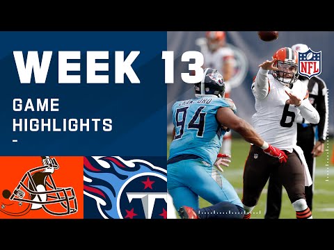 Browns vs. Titans Week 13 Highlights NFL 2020
