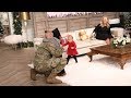 Military Dad Returns Home & Surprises His Kids! - Pickler & Ben