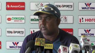 3rd ODI Pre Match Press Conference - Sri Lanka v Bangladesh