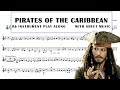 Pirates of the Caribbean EASY Bb Play along