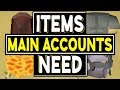 These Items Make You A Main Account (OSRS)