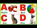 English alphabet |Learn Alphabet A to Z | ABC Preschool Book Learning A for APPLE Phonetics|#prinit