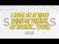 I made a video using AI | #ai #technology
