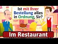 Deutsch lernen mit Dialogen (Im Restaurant) Gespräch auf Deutsch - LEARN GERMAN