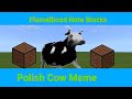 Polish Cow meme | minecraft noteblock tutorial