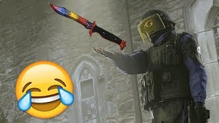 CS:GO 2 CASES 1 KNIFE WTF!! FUNNY MOMENT XD
