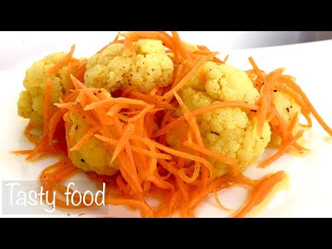 маринованная цветная капуста по-корейски маринованная цветная капуста по-корейски