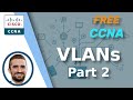Free CCNA | VLANs (Part 2) | Day 17 | CCNA 200-301 Complete Course