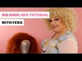 Drag Queen Fena Barbitall Goes Big | DIY Big Wig Tutorial