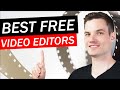 🎬 3 BEST FREE Video Editing Software for PC - 2023