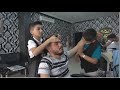 ASMR Turkish Barber Face,Head and Body Massage 278