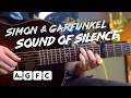 Sound of Silence Guitar Tutorial - Simon and Garfunkel Fingerstyle Guitar Lesson