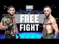 UFC Classic: Khabib Nurmagomedov vs Conor McGregor | FREE FIGHT