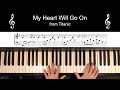 Titanic - My Heart Will Go On - Easy Piano Solo