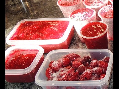 Как сделать замороженную малину Как сделать замороженную малину