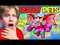 Top 5 *SUPER SCARY* Pets in Prodigy Math Game...