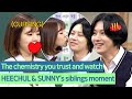 "Can you be quiet?" SM's younger sister SUNNY is teasing HEECHUL #SUNNY #HEECHUL