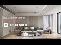 Realistic Interior Render with D5 Render | Bedroom 236 | Downloadable Project File Included