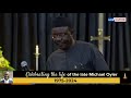 Mukhisa Kituyi and son Sitati Kituyi pay EMOTIONAL tribute to their in-law Michael Oyier