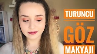 Turuncu Tonlarda Göz & Koyu Renk Dudak Makyajı | Bengisu Alkaç