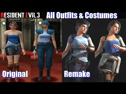 special costumes resident evil 3 pc