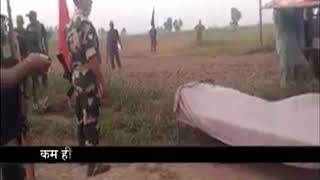 Pakistani Rangers accepted dead body of his Intruder, who was killed by Indian army