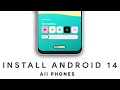 How to install Android 14 - NO PC - All Phones