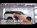 2021 Cadillac Escalade Remote Features and Functions - Liftgate control, Remote Start and more!