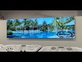 Brightlink 2x4 - 8ea 55" Ultra Thin 1.75mm Bezel per side Digital Signage Video Wall / Menu Board