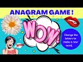 Test Your Brain With The Anagram Quiz| #1 |Brain game💎