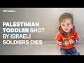 Two-year-old Palestinian toddler shot by Israeli soldiers dies