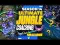 How To ACTUALLY Climb To Master In 3 Hours With ANY Jungler! (Coaching For Each Rank In Season 14)