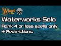 Wizard101 - Waterworks Solo Death - Rank 4 or less Spells + Restrictions