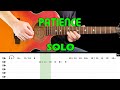 PATIENCE - Guitar solo lesson (with tabs + EXTRA slow lesson) - Guns N' Roses