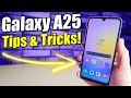Samsung Galaxy A25 - Tips & Tricks! (Hidden Features)