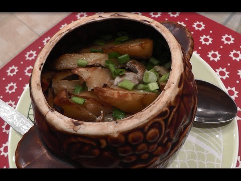 Жаркое из говядины в горшочках с картошкой рецепт пошагово 4