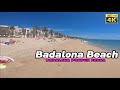 Badalona Beach Barcelona 🇪🇦 2 Summer | GoPro 4K - 30 fps | 4K Ultra HD #4keurotripbcn #gopro #beach