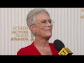 Jamie Lee Curtis on Michelle Yeoh KISS During SAG Awards (Exclusive)