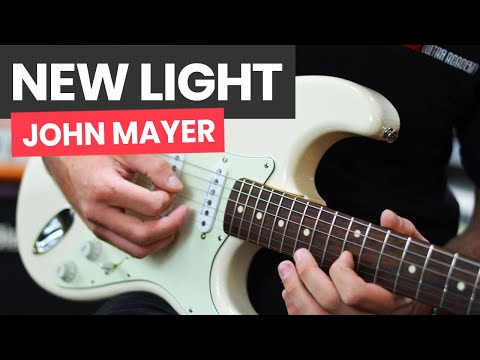 Download 🎸New Light John Mayer Guitar Lesson - How To Play New Light by John Mayer free