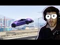 Can an Uber Driver survive Flying Traffic? (GTA 5)