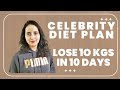 Actress Diet Plan For Weight Loss | Lose 10Kg In 10 Days - Celebrity Diet Plan