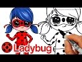 How to Draw Miraculous Ladybug step by step Chibi