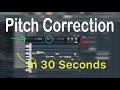 How to Use Pitch Correction in seconds (Fl Studio)